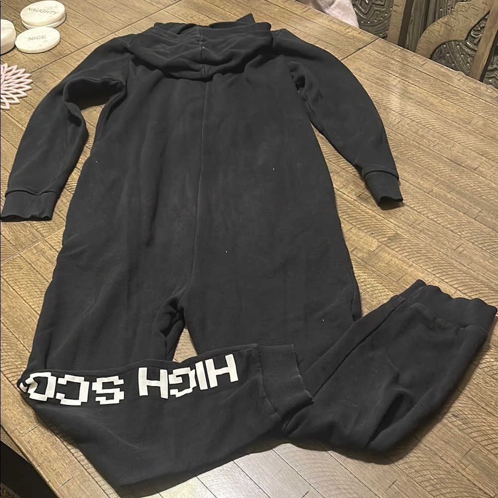 Black Gamer Hooded Onsie 14/16 Youth - Picture 8 of 11